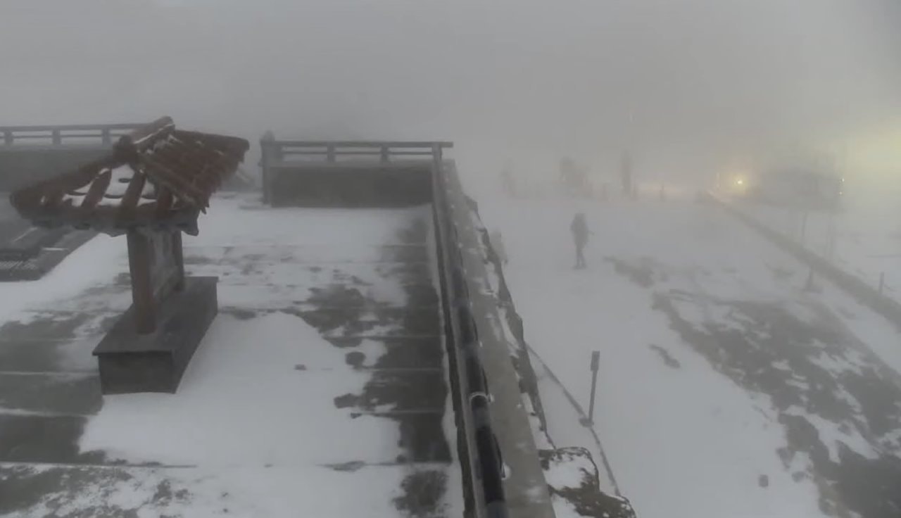 合歡山2025年1月11日下雪