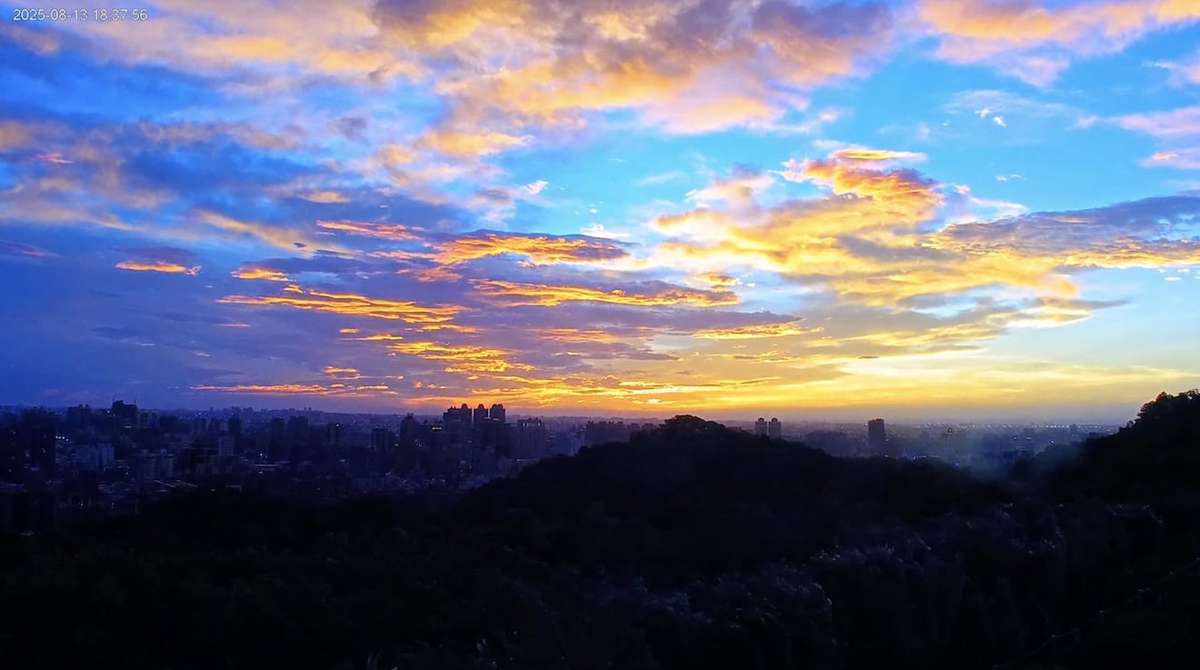 桃園日落美景